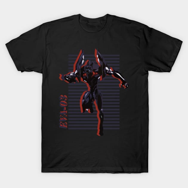 Eva 03 T-Shirt by beataamberd7